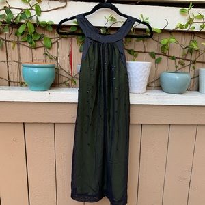Johnny Martin Sheer Cocktail Dress